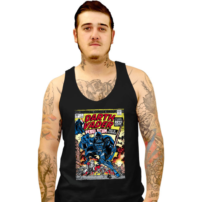 Tank Top, Unisex / Small / Black