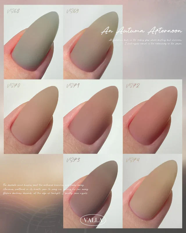 VALLA Autumn Afternoon Collection - Syrup Gel Set
