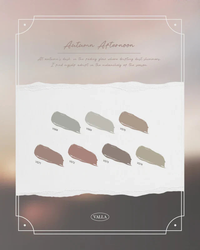 VALLA Autumn Afternoon Collection - Syrup Gel Set