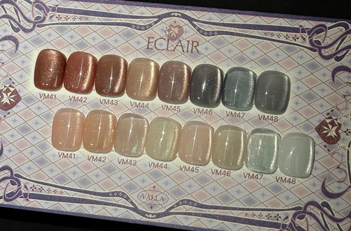 VALLA Éclair Collection – HEMA-Free Thermo Cate eye Gel Set
