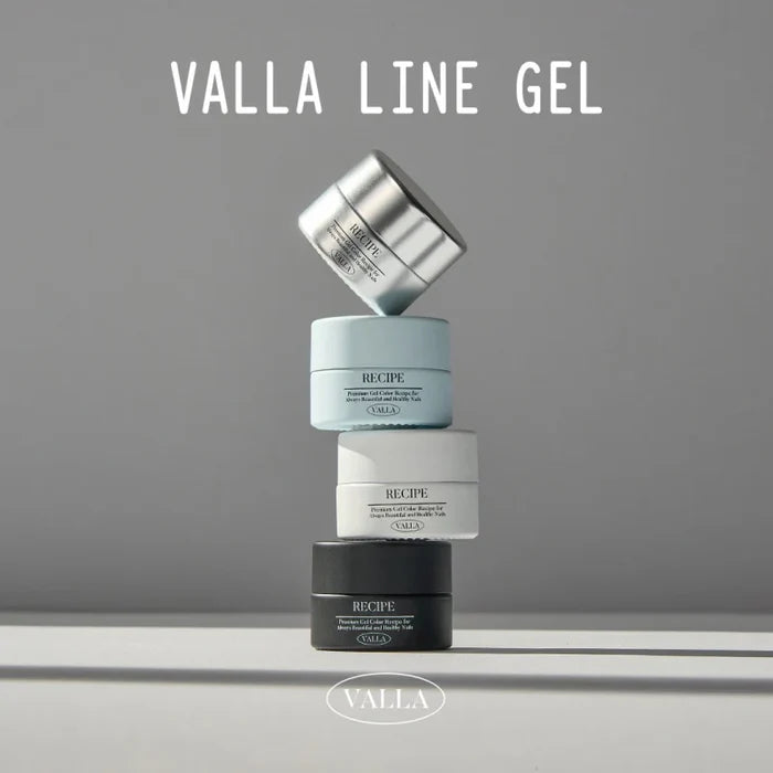 VALLA Line Gel Set — VL02 Black Veil