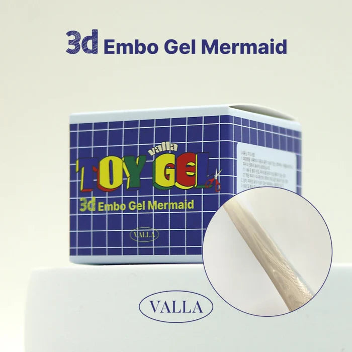 VALLA Toy Gel 3D Mermaid – Pearl Embossing Gel