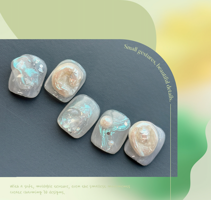 VALLA Toy Gel 3D Mermaid – Pearl Embossing Gel