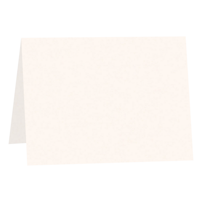 Vellum White Half-Fold Cards-Cardstock Warehouse