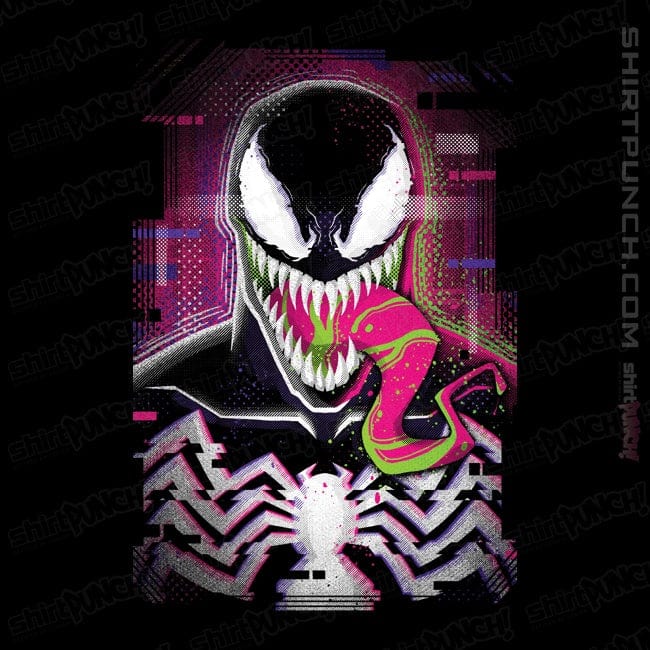 Secret_Shirts Magnets / 3"x3" / Black Venom Glitch