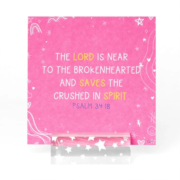 Verses for Love - Bible Verse Card Set + Stand