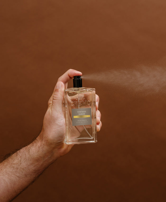 Vintage Suede Spray Cologne