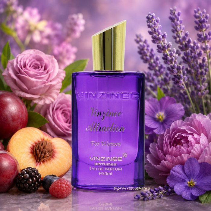 Vinzinee Perfumes Attraction 50ml جاذبية عطور فينزيني - Princess Cosmetics Qatar