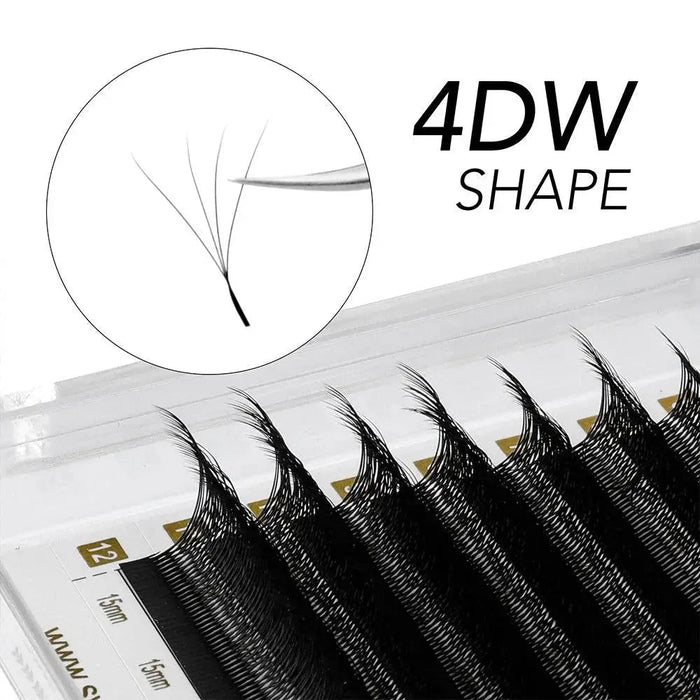 W Shape Lashes 8-15mm Mix| Swaniya Lashes