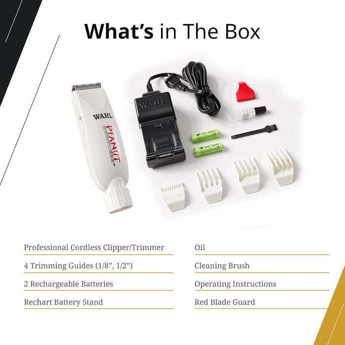 Wahl Peanut Cordless Peanut Clipper/Trimmer #8663