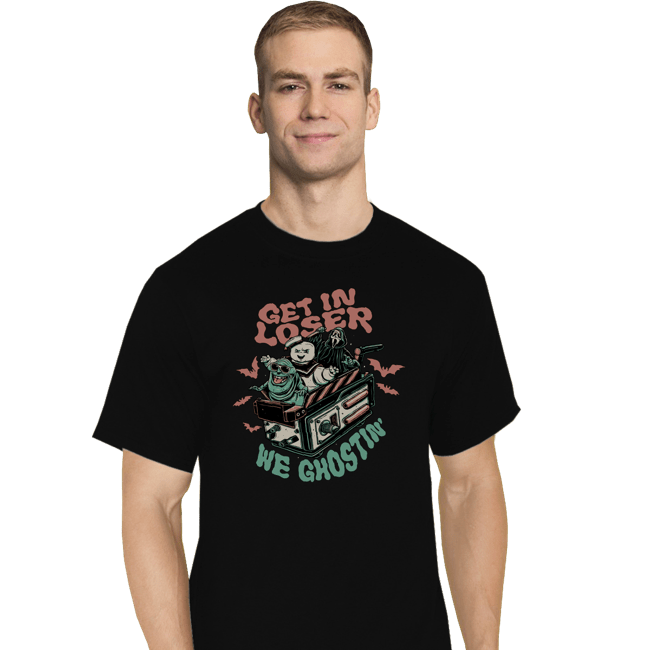 Daily_Deal_Shirts T-Shirts, Tall / Large / Black We Ghostin'
