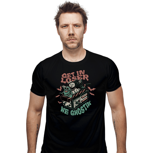 Daily_Deal_Shirts Fitted Shirts, Mens / Small / Black We Ghostin'