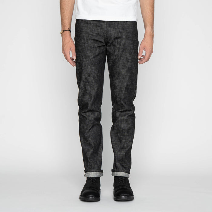 Weird Guy - 1954 Godzilla Selvedge - Black by Naked & Famous Denim