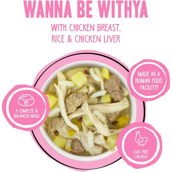 Weruva Bff Fun Size Meals I Wanna Be WithYa! 2.75-oz Cup Case of 12