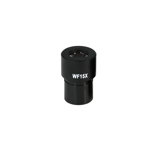 WF 15X Widefield Microscope Eyepiece, 23.2mm, FOV 15mm (One), SKU BM05032412, three quarter front view