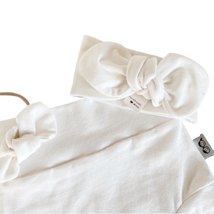 White Bummies and/or Headbands