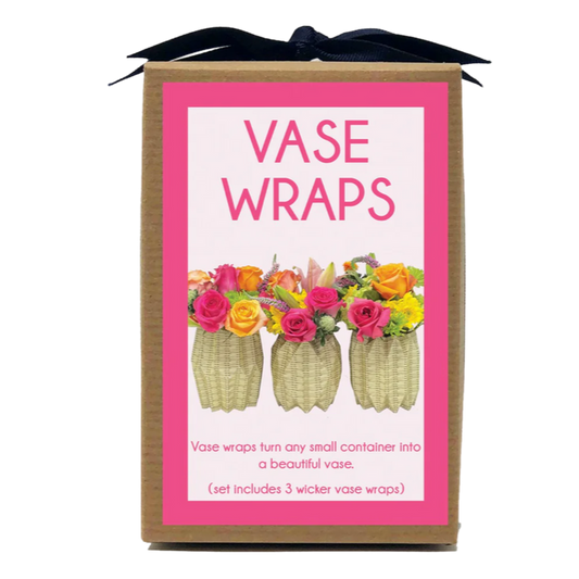 Lucy Grymes Wicker Vase WRAPS