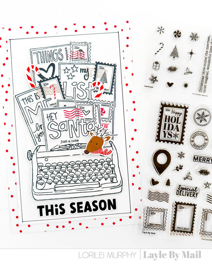Willy 6x8 Alphabet Stamp Set