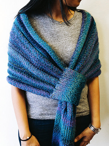Yarning for Ewe - Windy Hill Wrap by Bharati Shah -  - Yarning for Ewe - 1