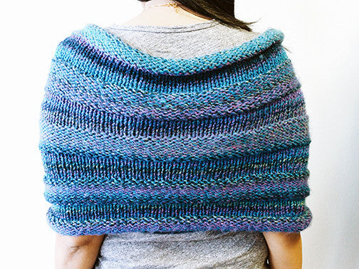 Yarning for Ewe - Windy Hill Wrap by Bharati Shah -  - Yarning for Ewe - 4