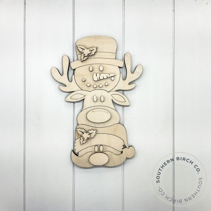 Winter Trio 3D Blank