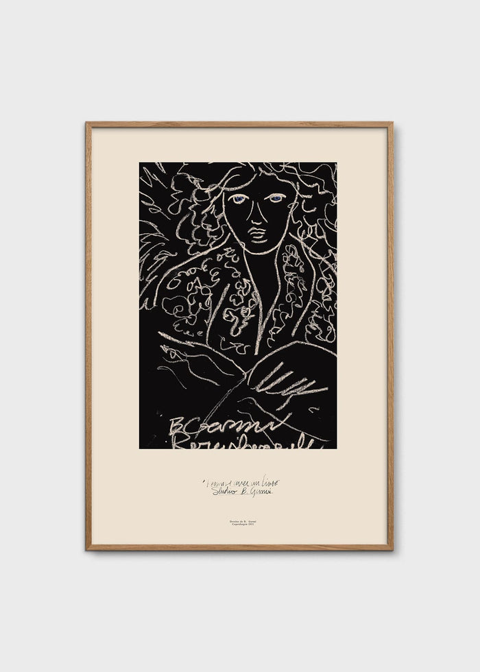 Woman With A Book by By Garmi