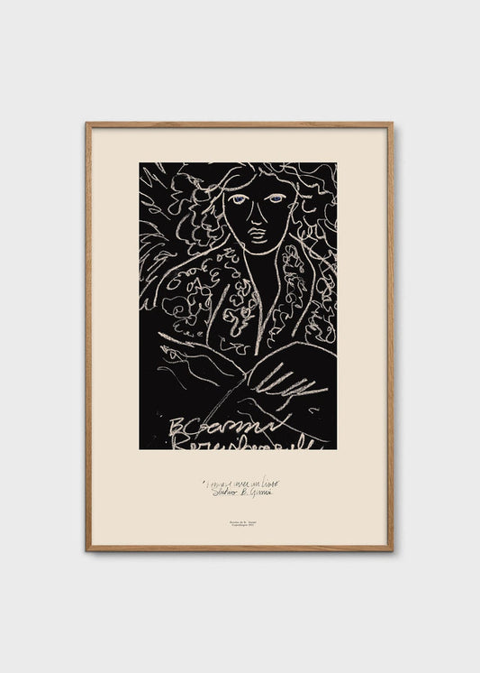 Woman With A Book by By Garmi