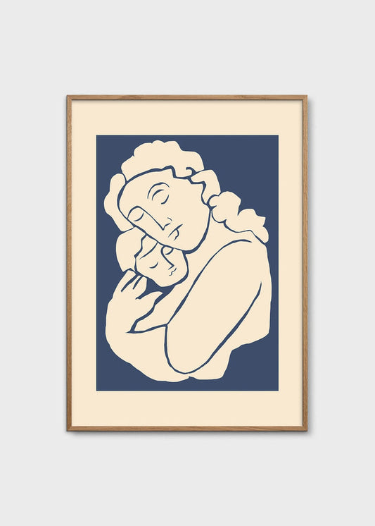 Woman with Child by By Garmi
