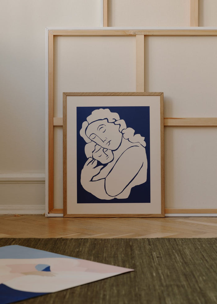 Woman with Child by By Garmi