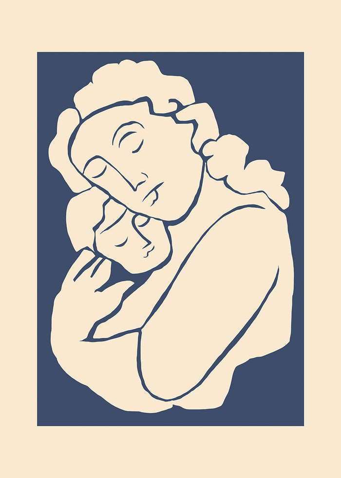 Woman with Child by By Garmi