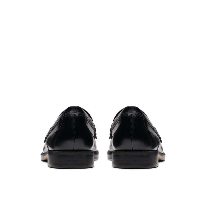 Womens Straven Edge Black Leather