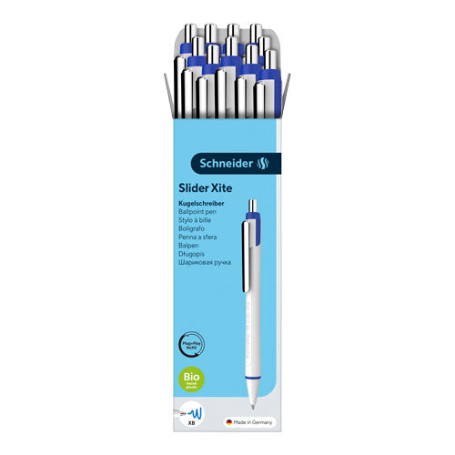 Xite Ballpoint Pen XB, Box of 10#ink-color_blue
