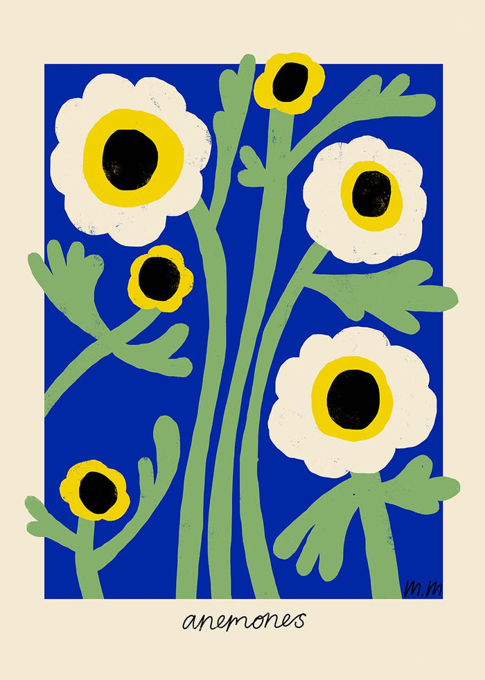 Yellow Anemones by Madelen Möllard