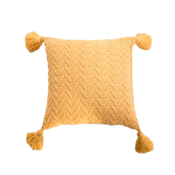 Yellow Twill Cuhion Cover