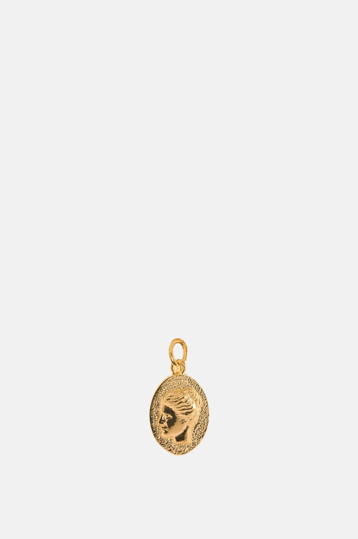 Hermina Athens Ygieia Gold Charm.