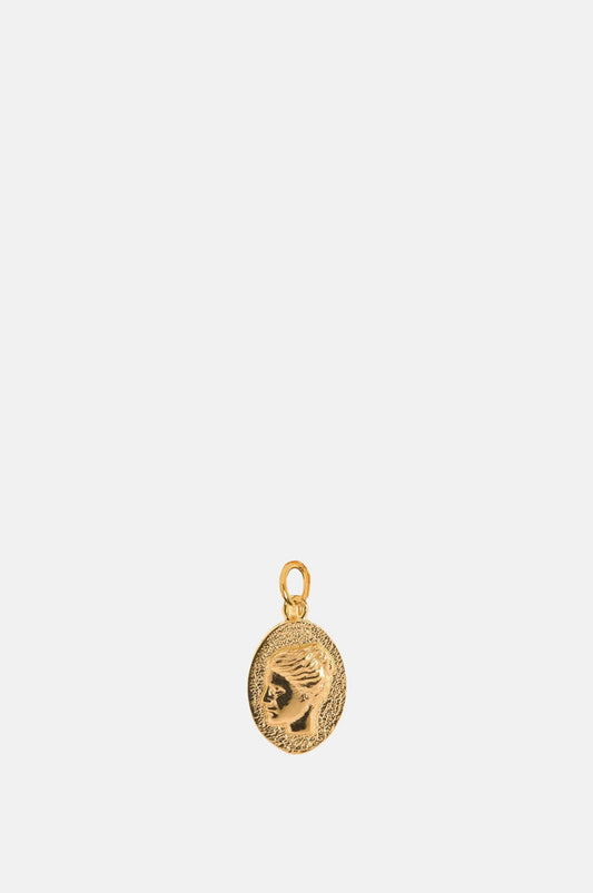 Hermina Athens Ygieia Gold Charm.