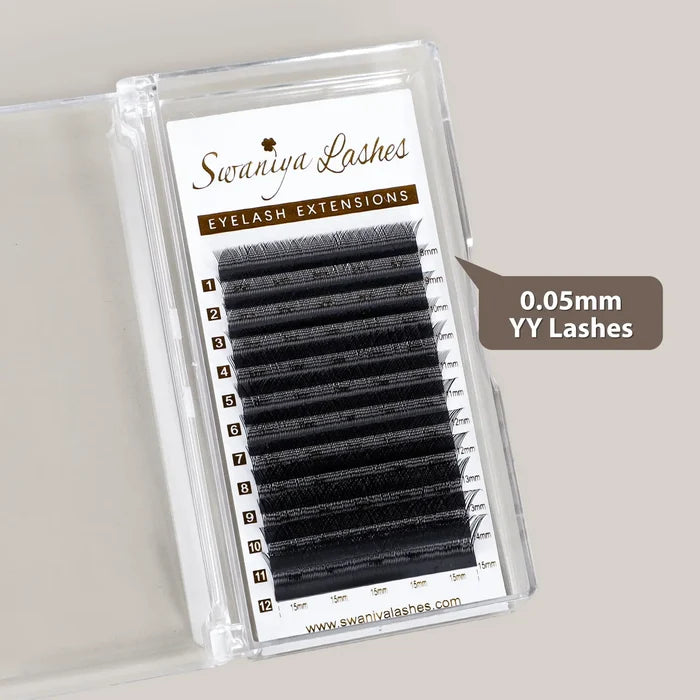 YY Lashes 0.05mm| Swaniya Lashes