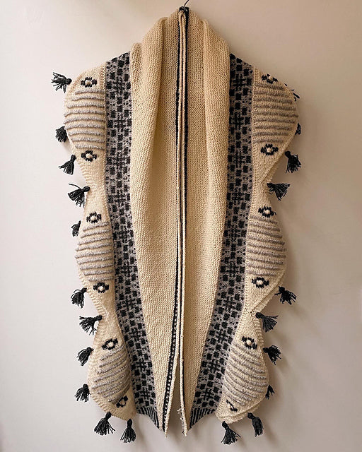 Ziri Shawl Kits by Florence Spurling (Kokon Merino Fingering)